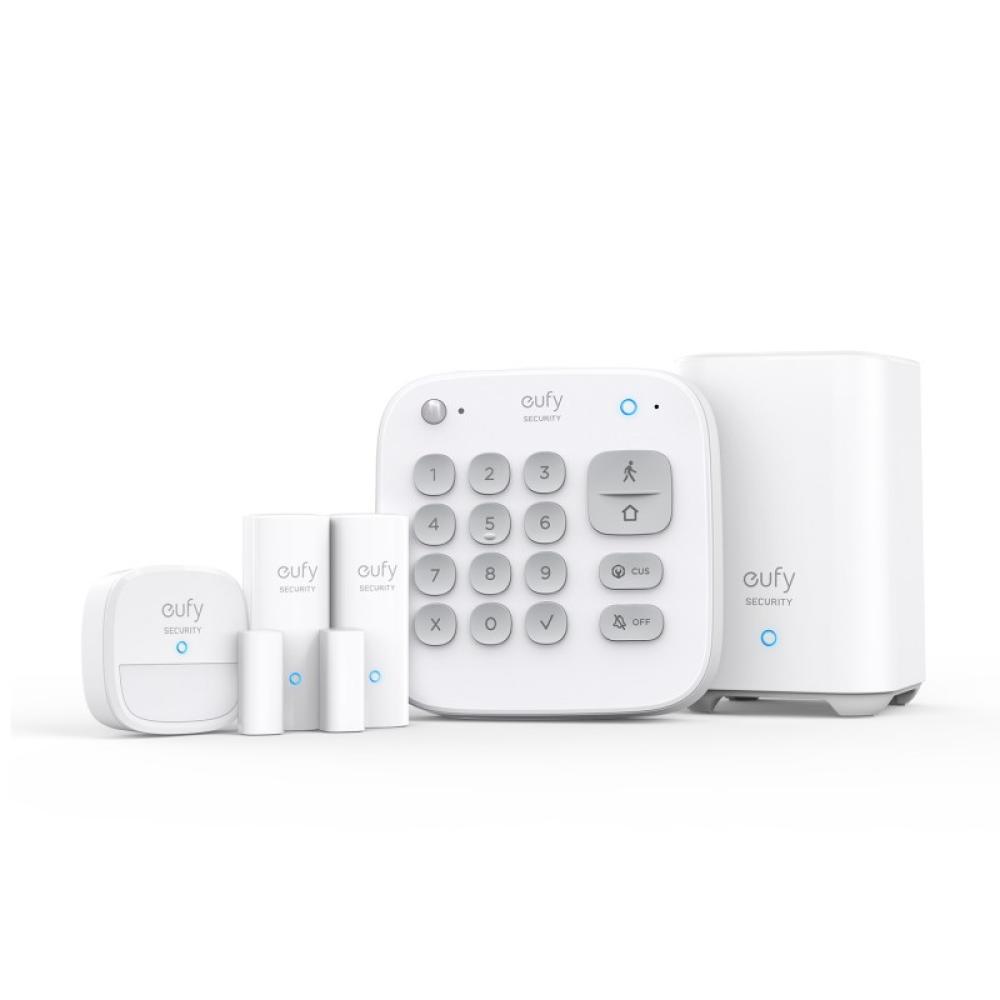 Eufy - Security 5 piezas Smart Home Set, sistema de seguridad inteligente para el hogar, con cerradura de puerta, sensor de movi