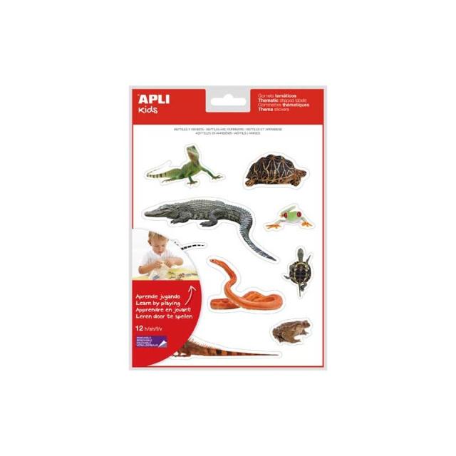 APLI - BL. 12H GOMETS APLI TEMATICOS FOTOS REPTILES