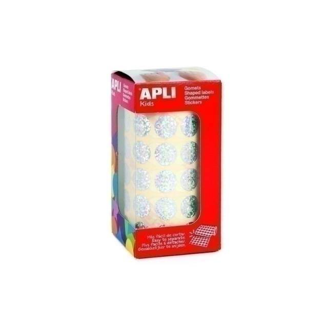 APLI - ROLLO GOMETS APLI REDONDOS 20MM HOLOGRAF. 11634