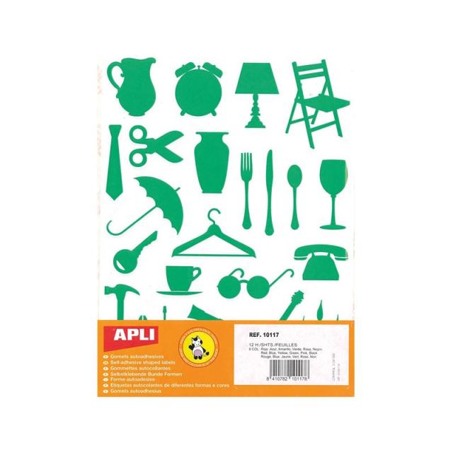 APLI Kids - BOLSA 12H GOMETS APLI OBJETOS CASA 10117