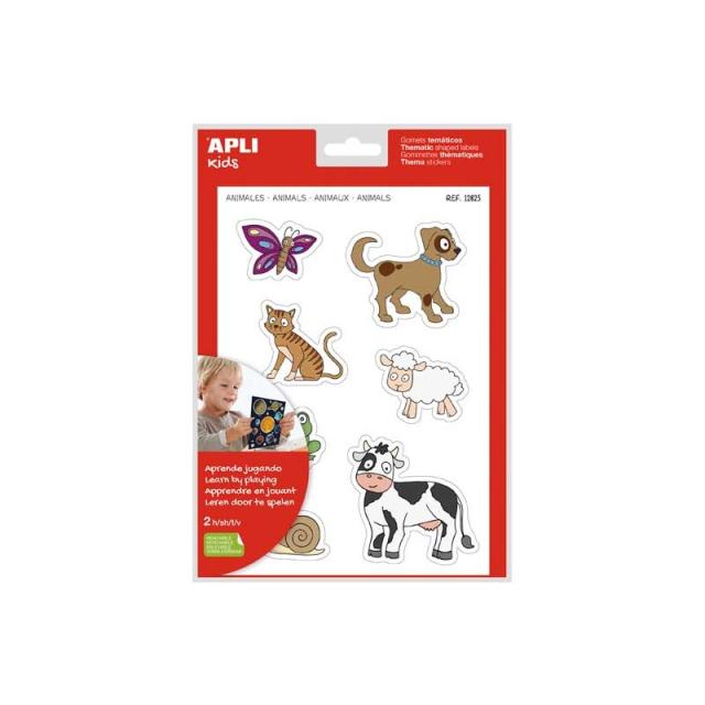 APLI Kids - B. 2H GOMETS APLI MAXI ANIMALES 12825