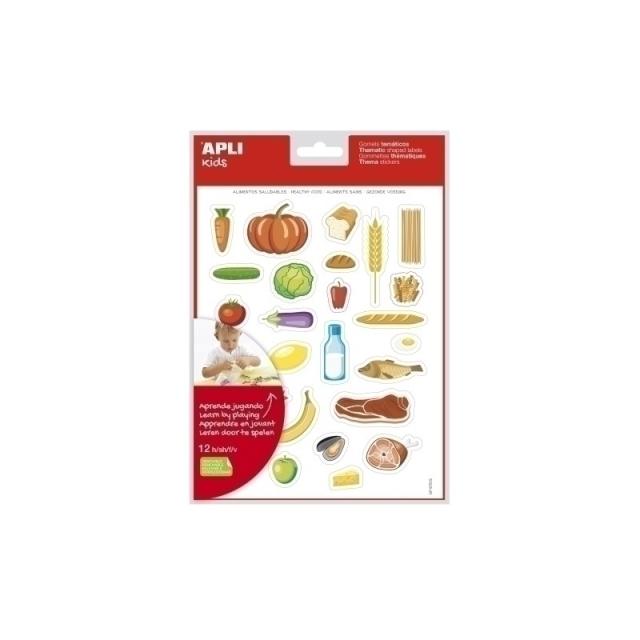 APLI - GOMETS APLI (19228) TEMAT.Bl.12h ALIMENT - Pack de 5 unidades