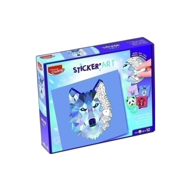 Maped - Creativ 907055 etiqueta decorativa engomada Multicolor 500 pieza(s)