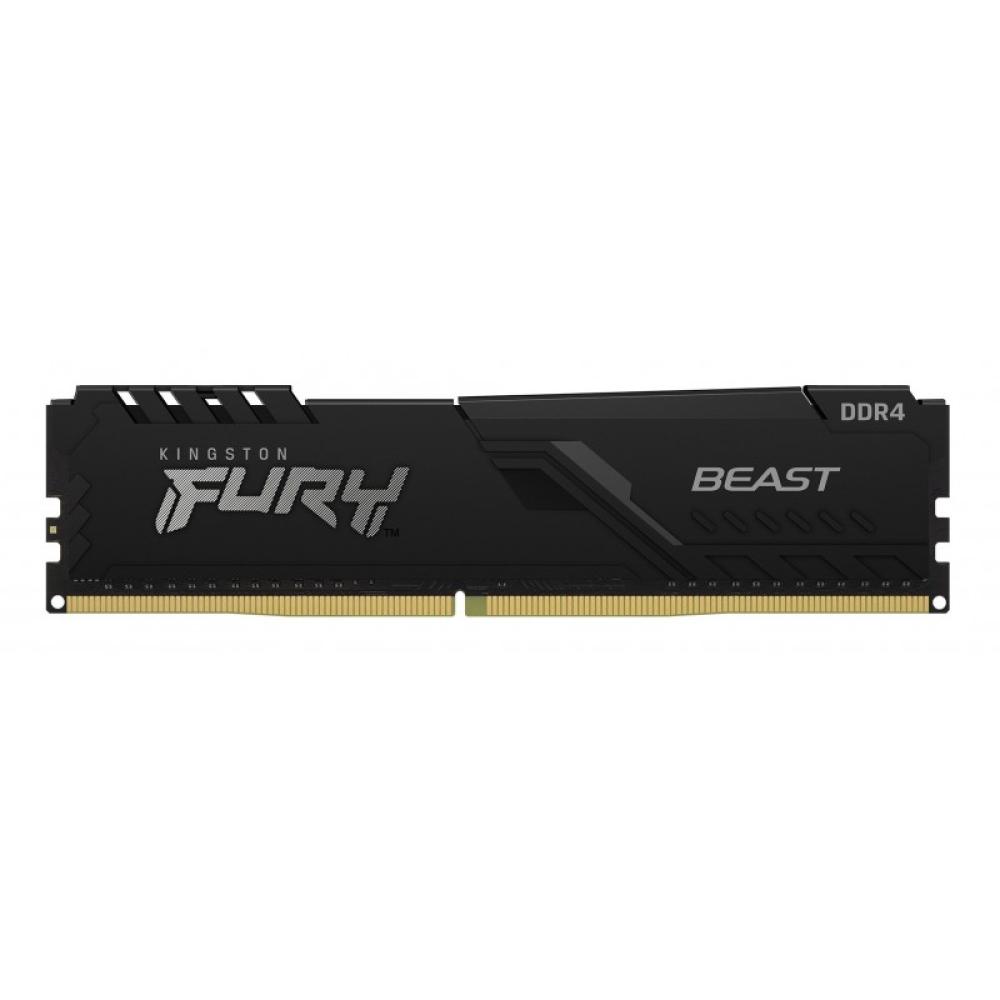 Kingston Technology - FURY Beast 16GB 3200MT/s DDR4 CL16 DIMM Black