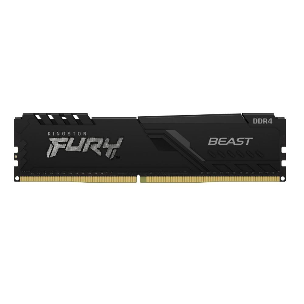 Kingston Technology - FURY Beast 16GB 3200MT/s DDR4 CL16 DIMM Black