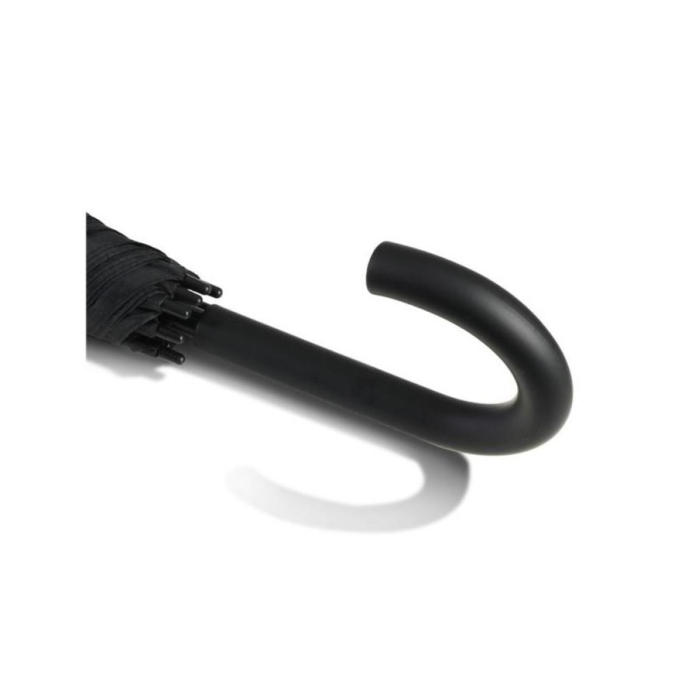 Muitomas - UMBRCURVEDBK paraguas Negro Fibra de vidrio Poliéster Tamaño completo