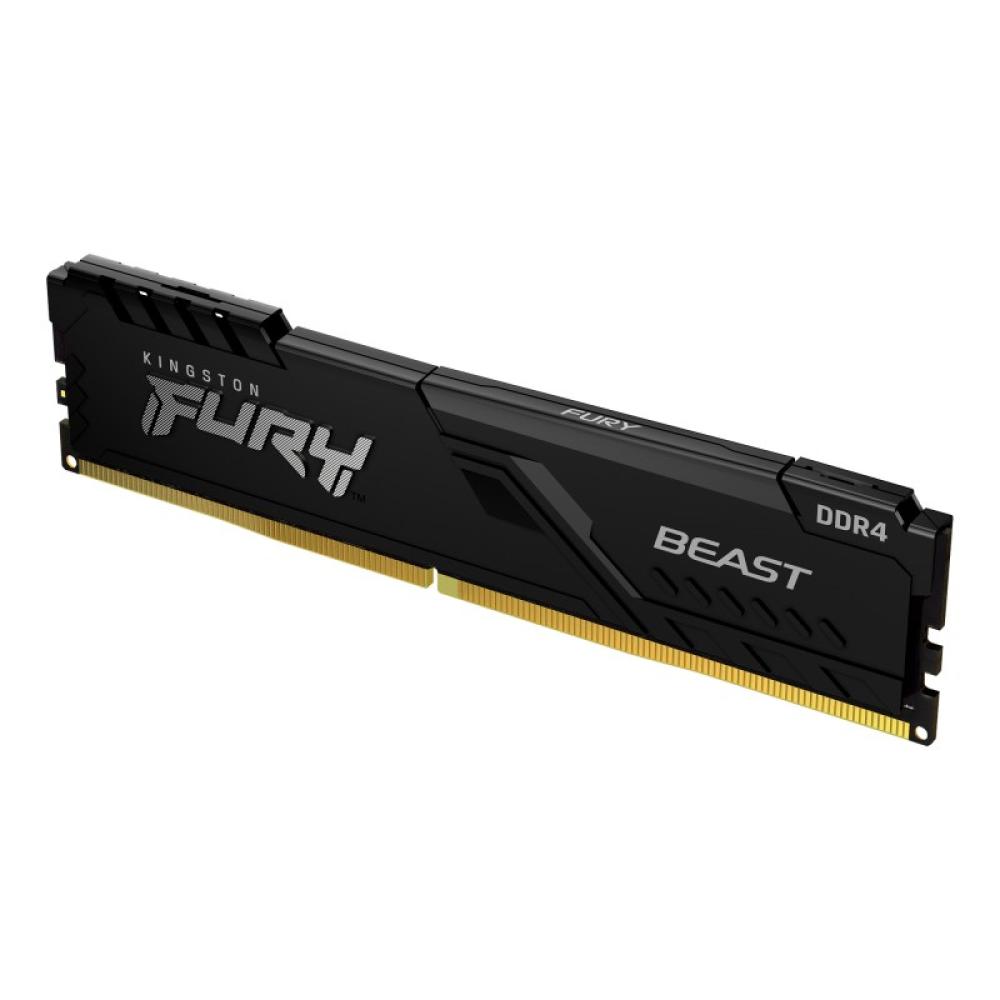 Kingston Technology - FURY Beast 32GB 3200MT/s DDR4 CL16 DIMM (Kit de 2) Black