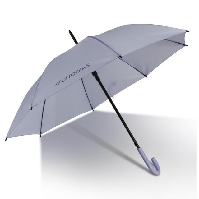 Muitomas - UMBRCURVEDVL paraguas Lila Fibra de vidrio Poliéster Tamaño completo