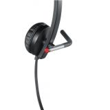 Logitech - 981-000519 auricular y casco Auriculares Alámbrico Diadema Oficina/Centro de llamadas USB tipo A Negro, Plata