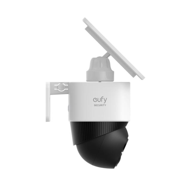 Eufy - SoloCam S340, cámara solar de seguridad, cámara exterior inalámbrica, vigilancia de 360°, sin puntos ciegos, Wi - Fi 2,4