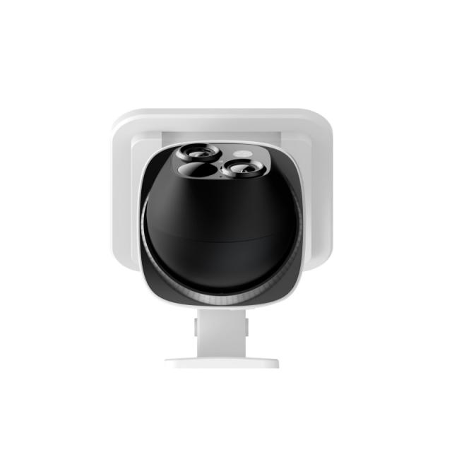 Eufy - SoloCam S340, cámara solar de seguridad, cámara exterior inalámbrica, vigilancia de 360°, sin puntos ciegos, Wi - Fi 2,4