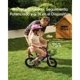 Eufy - SoloCam S340, cámara solar de seguridad, cámara exterior inalámbrica, vigilancia de 360°, sin puntos ciegos, Wi - Fi 2,4