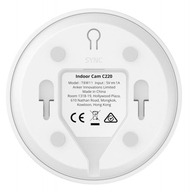 Eufy - C220 Bombilla Cámara de seguridad IP Interior 2560 x 1440 Pixeles Escritorio