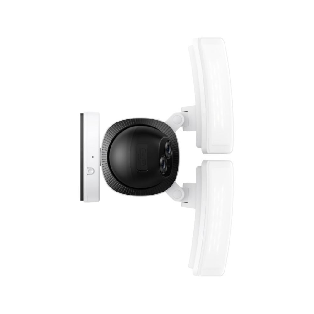 Eufy - Security Floodlight Camera E340 con cable, giro de 360° e inclinación, grabación ininterrumpida, Wi-Fi de doble banda, 20