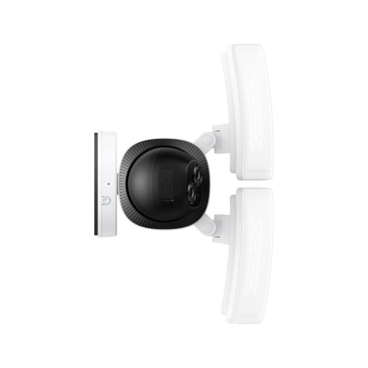Eufy - Security Floodlight Camera E340 con cable, giro de 360° e inclinación, grabación ininterrumpida, Wi-Fi de doble banda, 20