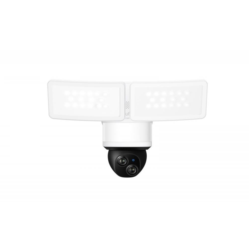 Eufy - Security Floodlight Camera E340 con cable, giro de 360° e inclinación, grabación ininterrumpida, Wi-Fi de doble banda, 20