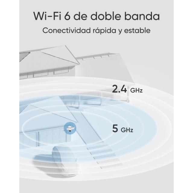 Eufy - Security Floodlight Camera E340 con cable, giro de 360° e inclinación, grabación ininterrumpida, Wi-Fi de doble banda, 20