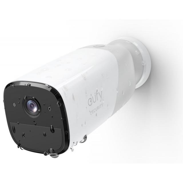 Eufy - Camaras de Vigilancia eufyCam 2 Pro, 2K Cámara IP Exterior, 365 días de batería, Compatible con HomeKit, protección IP67,