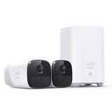 Eufy - Camaras de Vigilancia eufyCam 2 Pro, 2K Cámara IP Exterior, 365 días de batería, Compatible con HomeKit, protección IP67,