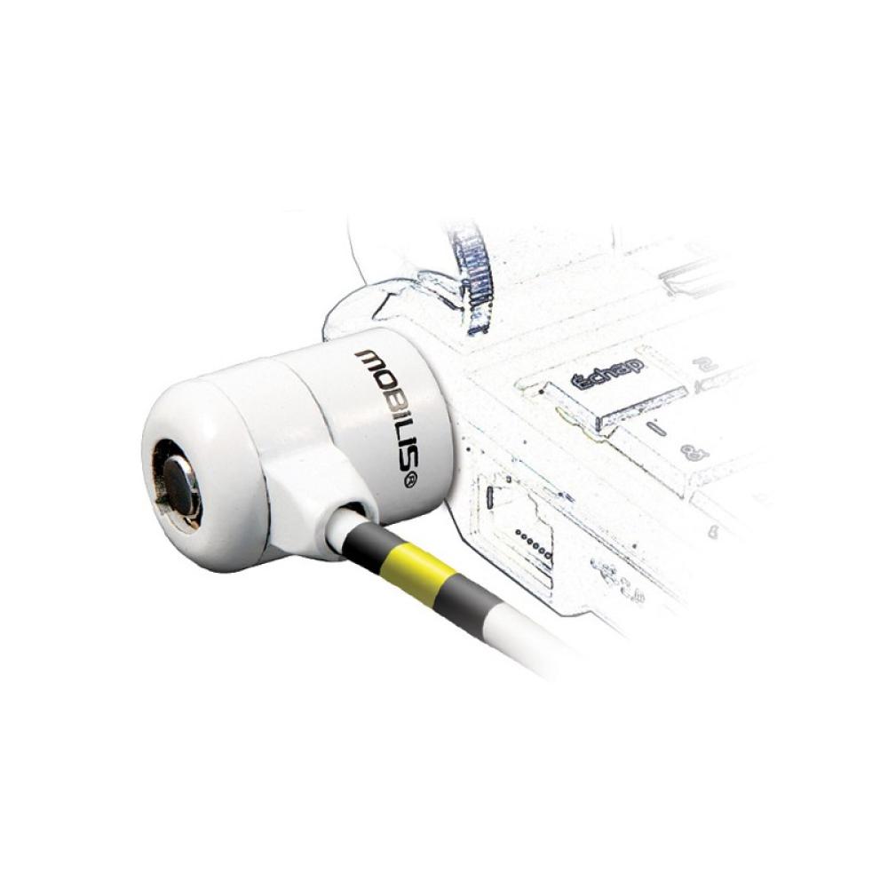 Mobilis - Corporate Key cable antirrobo Blanco 1,8 m