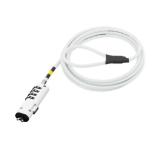 Mobilis - 001332 cable antirrobo Blanco 1,8 m