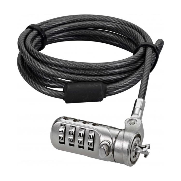 Techair - TALKC03 cable antirrobo Gris 2 m