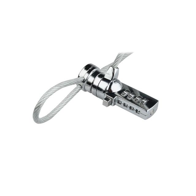 NATEC - LOBSTER CODE cable antirrobo Metálico 1,8 m