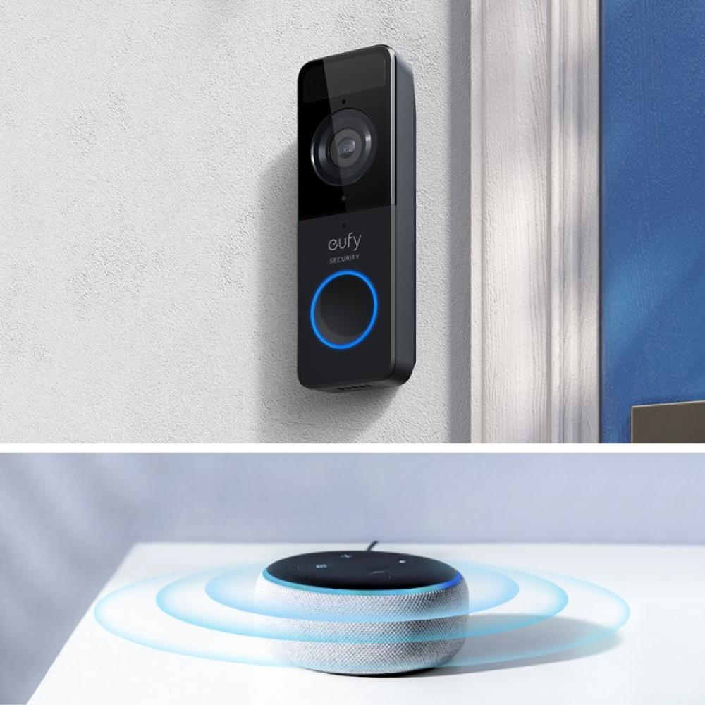 Eufy - Video Doorbell 1080p Negro, Blanco