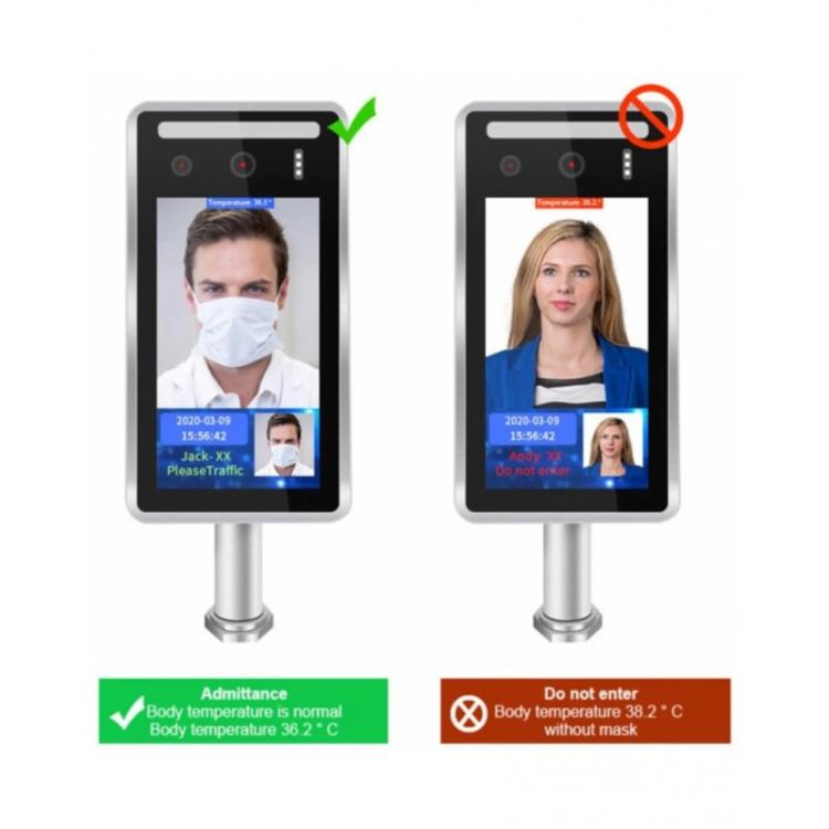 Premier - SLD505 lector de control de acceso Terminal de reconocimiento facial Gris