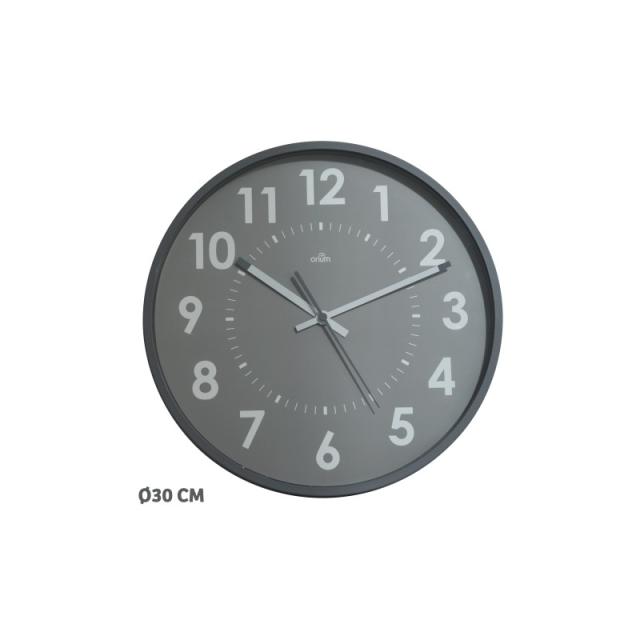 CEP - RELOJ PARED CEP ANALOGICO 30 CM GRIS