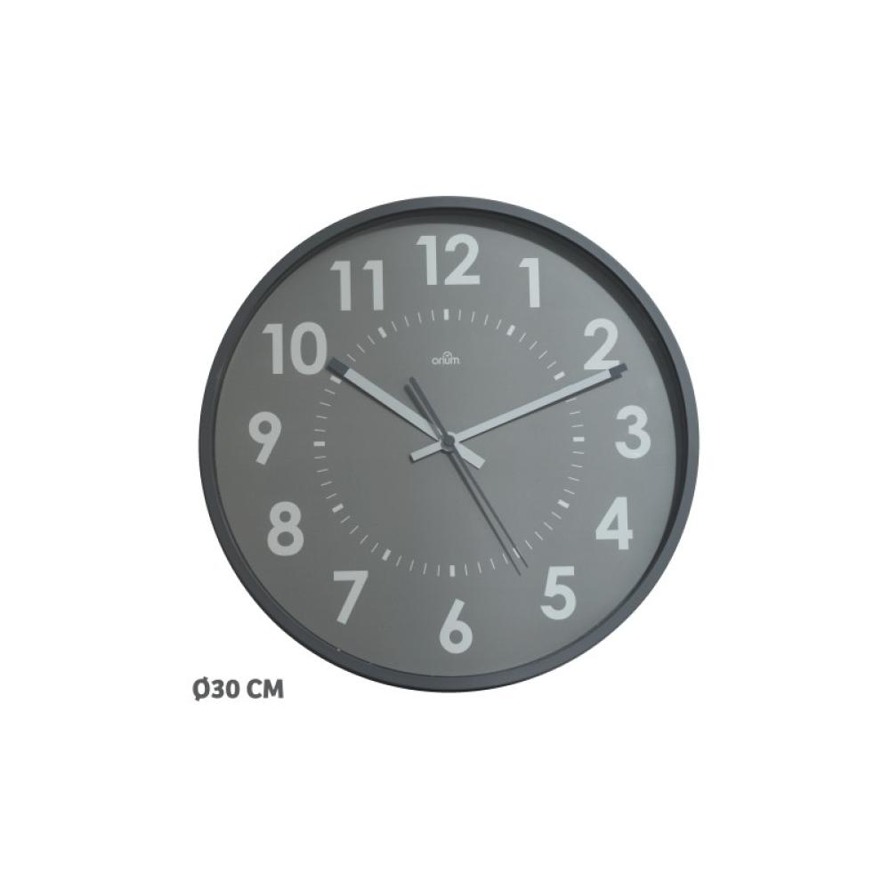 CEP - RELOJ PARED CEP ANALOGICO 30 CM GRIS