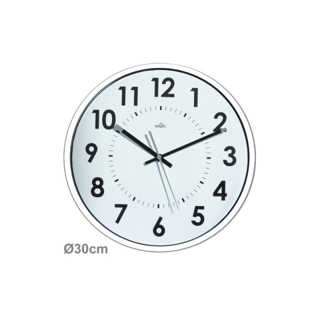 Archivo 2000 - CE1124X BL wall/table clock Pared Mechanical clock Alrededor Gris, Blanco