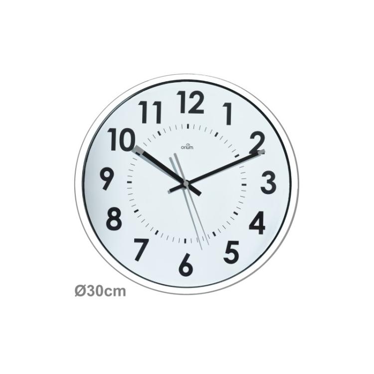 Archivo 2000 - CE1124X BL wall/table clock Pared Mechanical clock Alrededor Gris, Blanco