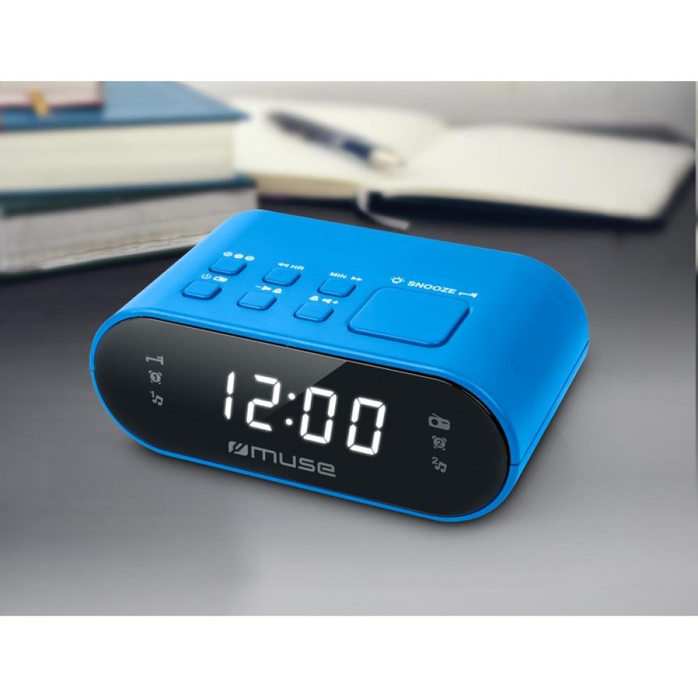Muse - M-10 BL Reloj despertador digital Azul