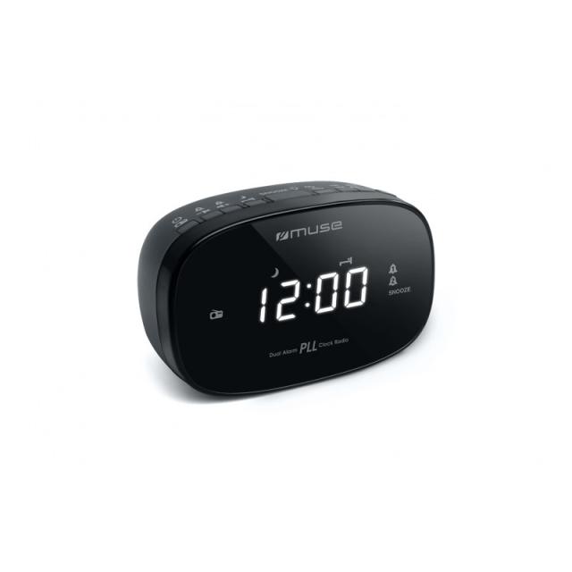Muse - M-155CR despertador Reloj despertador digital Negro