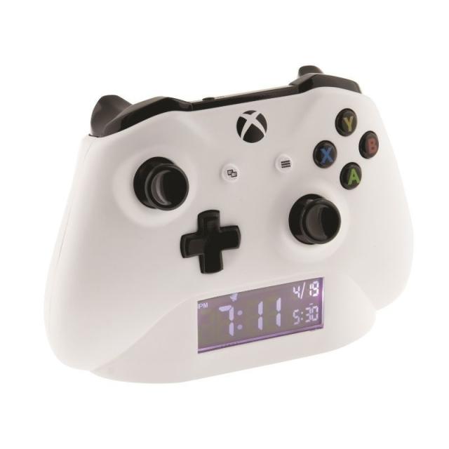 Paladone - XBOX Reloj despertador digital Blanco