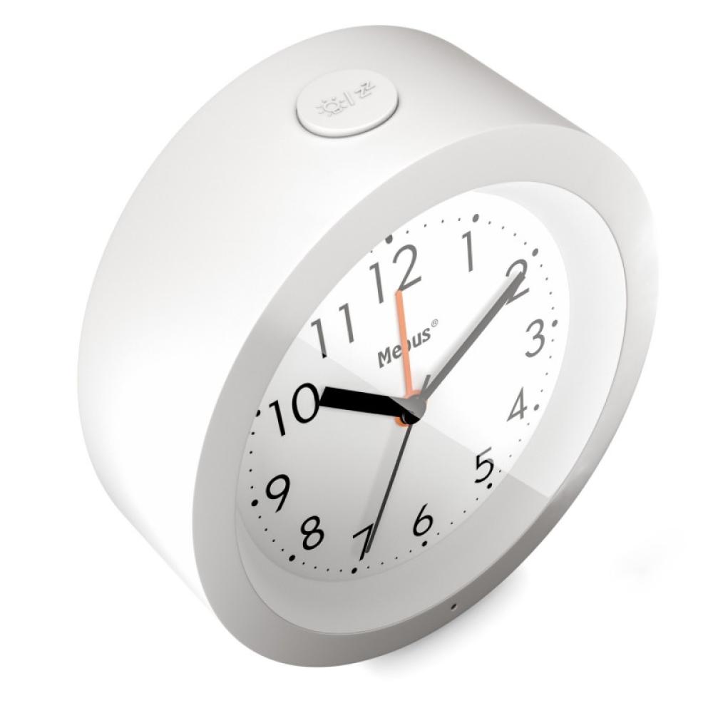 Mebus - 25629 despertador Reloj despertador analógico Blanco