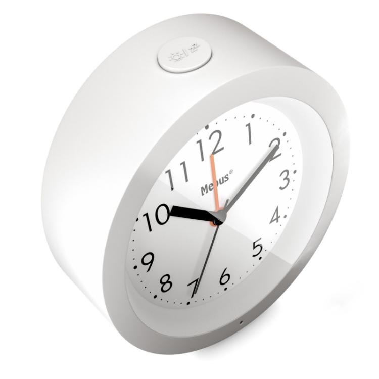 Mebus - 25629 despertador Reloj despertador analógico Blanco