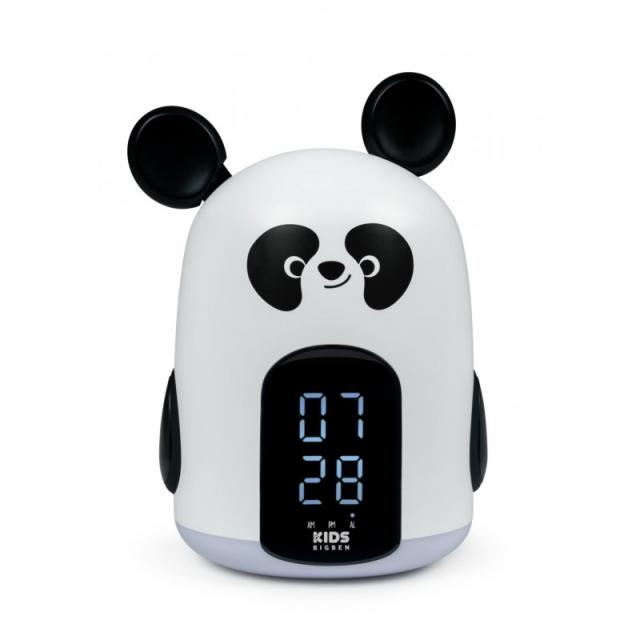 Bigben Interactive - RKIDSPANDA despertador Reloj despertador digital Negro, Blanco