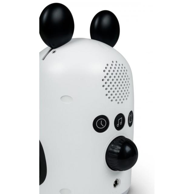 Bigben Interactive - RKIDSPANDA despertador Reloj despertador digital Negro, Blanco