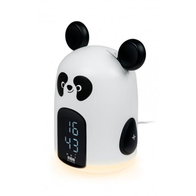 Bigben Interactive - RKIDSPANDA despertador Reloj despertador digital Negro, Blanco