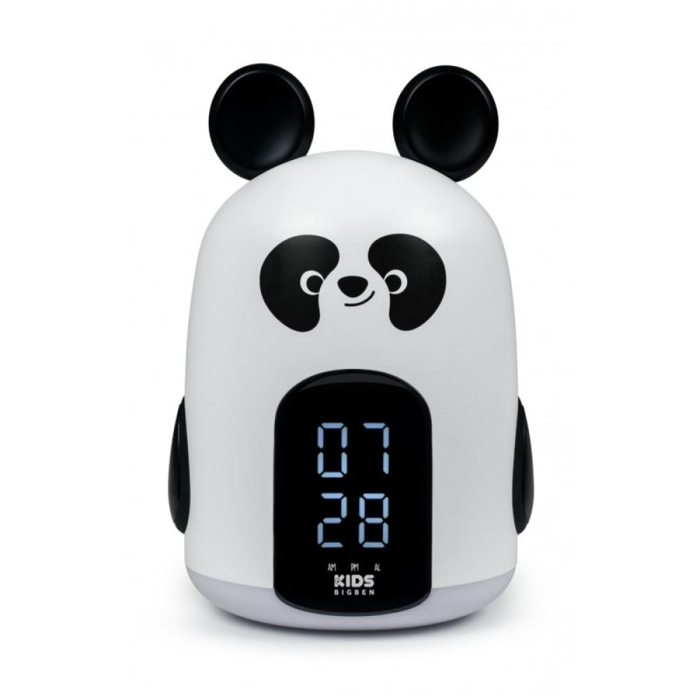 Bigben Interactive - RKIDSPANDA despertador Reloj despertador digital Negro, Blanco