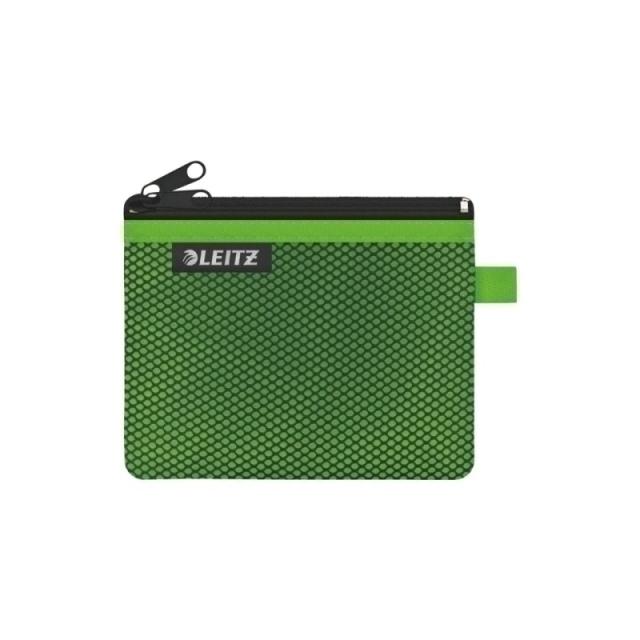 Leitz - 40110054 bolso y bandolera Malla, Nylon Verde Unisex Bolsa para accesorios
