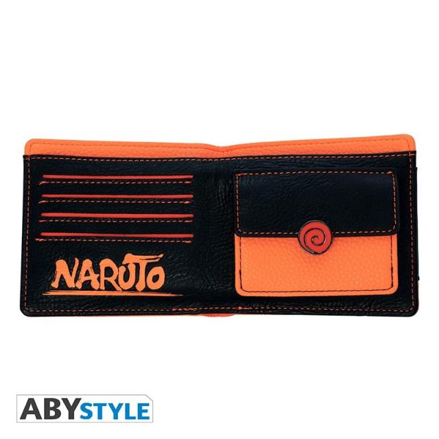 ABYstyle - ABYBAG512 monedero, tarjetero y portadocumento de viaje Billetera Negro, Naranja