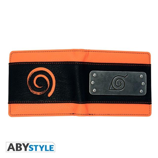 ABYstyle - ABYBAG512 monedero, tarjetero y portadocumento de viaje Billetera Negro, Naranja