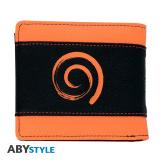 ABYstyle - ABYBAG512 monedero, tarjetero y portadocumento de viaje Billetera Negro, Naranja