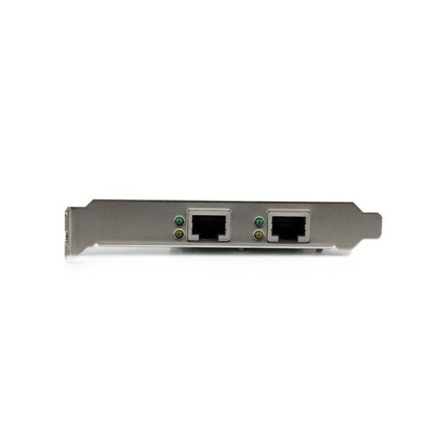 StarTech.com - Adaptador Tarjeta de Red NIC PCI Express PCI-E de 2 Puertos Ethernet Gigabit RJ45