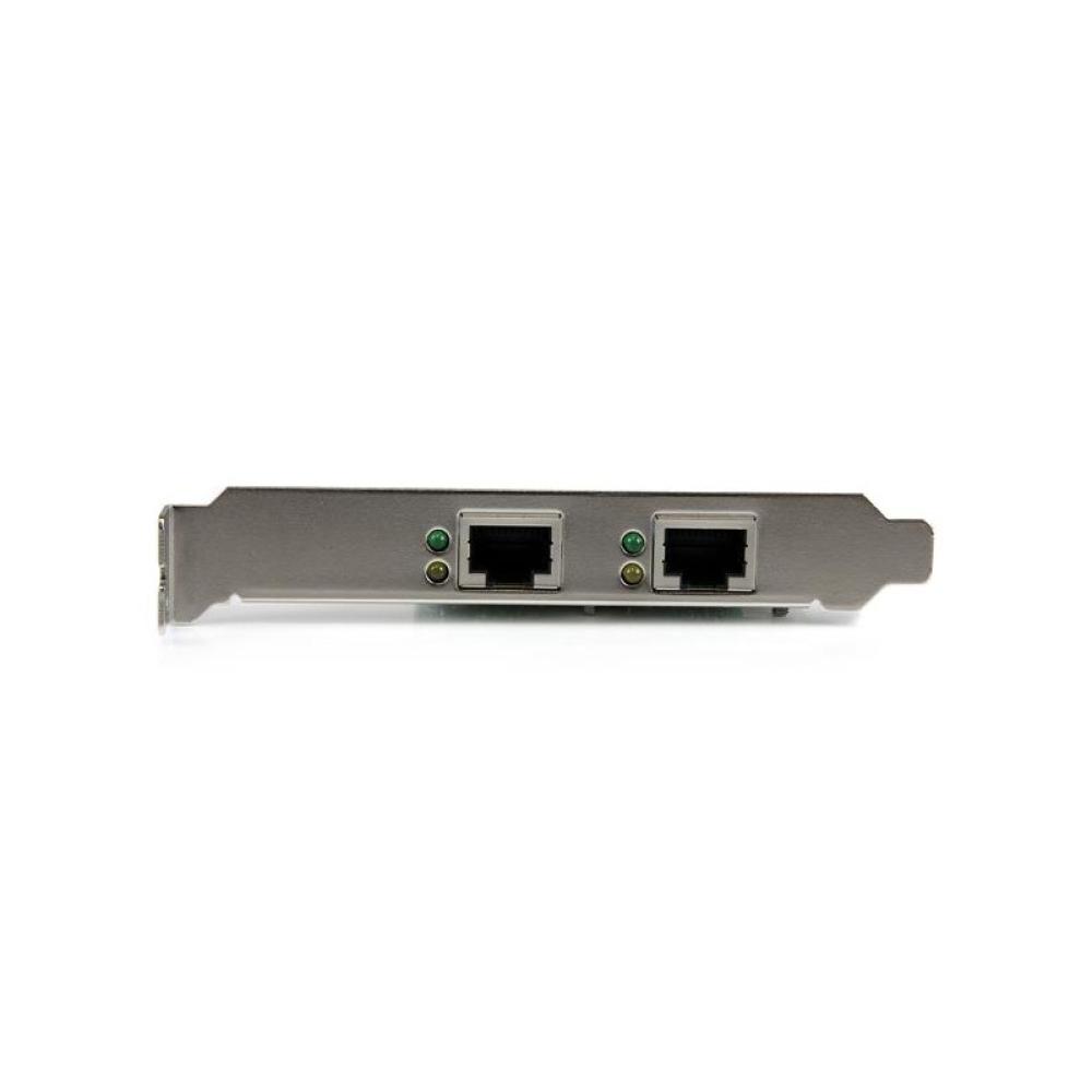 StarTech.com - Adaptador Tarjeta de Red NIC PCI Express PCI-E de 2 Puertos Ethernet Gigabit RJ45