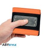 ABYstyle - ABYBAG512 monedero, tarjetero y portadocumento de viaje Billetera Negro, Naranja