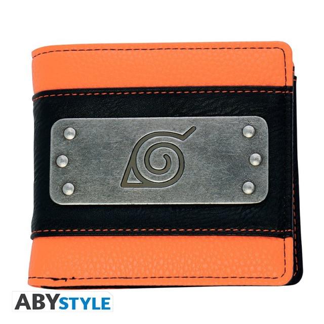 ABYstyle - ABYBAG512 monedero, tarjetero y portadocumento de viaje Billetera Negro, Naranja